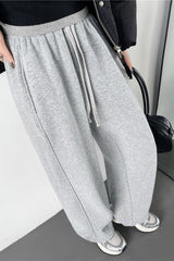 Plush Heavyweight Draped Knit Pants