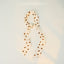 Polka Dot Elegant Long Skinny Neck Ribbon Scarf