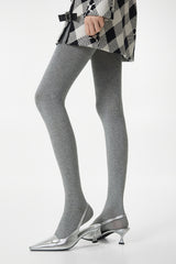 High Waist Knit Moisture Wicking Compression Tights