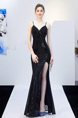 Sexy Slim Fishtail Party Dress with Belt