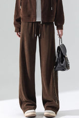 Fleece Lined Relaxed Knit Pants