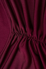 Sexy Deep Backless Lace Up Prom Dress