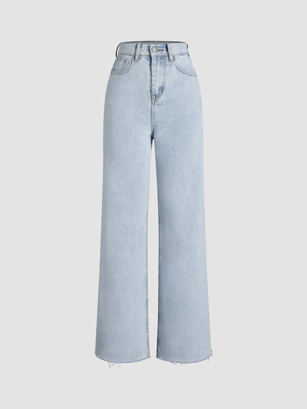 Denim Straight Graceful Leg Jeans Jeans