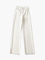 Denim Straight Graceful Leg Jeans White / XS Jeans