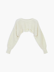 Utility Two Graceful Piece Bolero Sweater Sweaters L