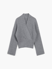 She’s Effortless Graceful Wrap Sweater Sweaters L
