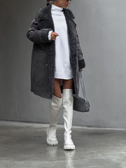 Warm Embrace Graceful Fleece Jacket Fleece Jackets