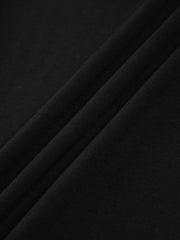 Contrast Trim Off Trendy Shoulder Long Sleeve Shirt T Shirts