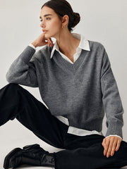 Charcoal Charming Sweater Sweaters