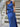 Satin Rose Decor Asymmetrical Modern Open Back Maxi Dress Secondary image
