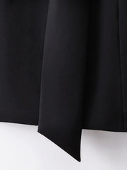 Bowknot Double Breasted Graceful Sleeveless Vest Vests