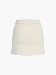 Button Front Halter Neck Backless Classic Vest Blazer With Skirt Set Skirt Sets