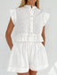 Short Sleeve Graceful Cotton Shorts Set White / XS Short Sets