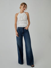 Backless Halter Graceful Tank Top Tank Tops & Camis