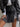 Ruffle Button Clasp PU Leather Skirt Secondary image