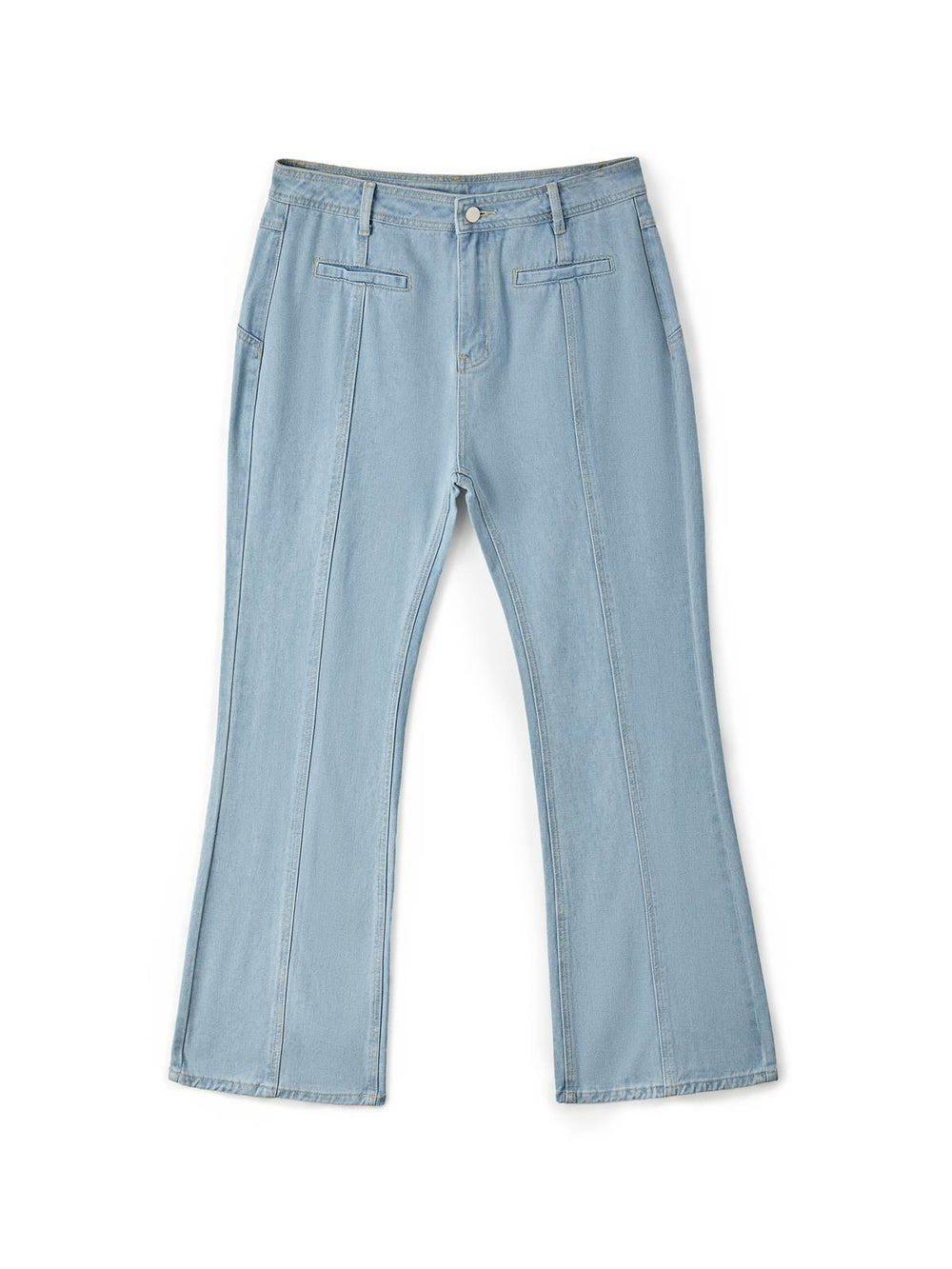 Back Star Patchwork Flare Jeans Flare Jeans