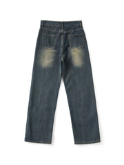 Vintage Blue Wash Boyfriend Jeans Boyfriend Jeans