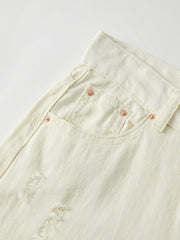 Basic Wash Straight Leg Boyfriend Jeans Boyfriend Jeans
