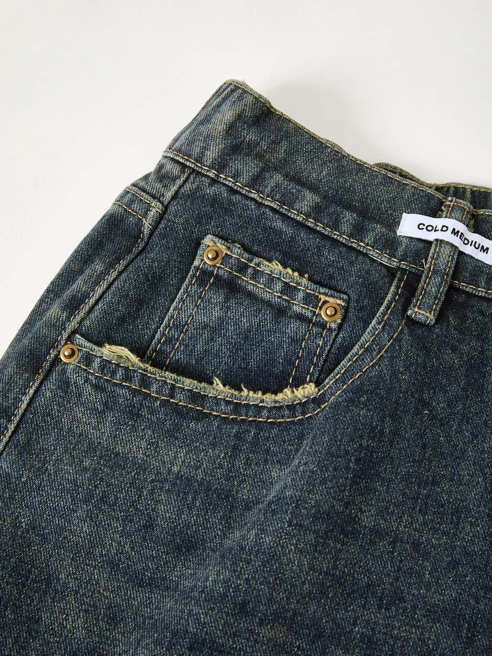 Dark Wash Vintage Baggy Boyfriend Jeans Boyfriend Jeans