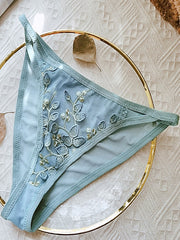 Vintage Lace Embroidery Bustier Corset Top