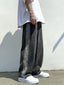 Men’s Colorblock Straight Jeans Black / XL Jeans