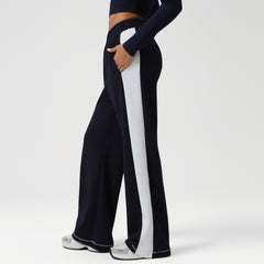 Color Block Yoga Knit Pants