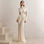 Sexy High Neck Backless Maxi Dress S / White
