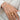 Bohemian Style Pearl Accent Chain Finger Bracelet Secondary image