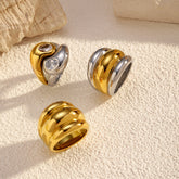 Titanium Steel Seamless Band Ring