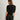 Scarf Neck Draped Sleeveless Bodycon Cropped Tee Secondary image