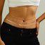 Layered Rhinestone Heart Color Waist Chain Set