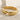 Polished Alloy Teardrop Coil Open Cuff Bracelet Secondary image