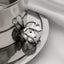 Vintage Textured Silver Open Index Ring