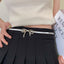 Bow Knot Elastic Metal Chic Waist Chain