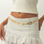 Geometric Irregular Rectangle Waist Chain