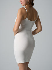 Ribbed Spaghetti Strap Stretchy Slim Fit Bodycon Mini Dress