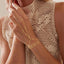 Simple Bead Accent Layered Finger Bracelet