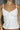 Solid U Neck Button Trim Cropped Cami Secondary image