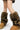 Raccoon Faux Fur Mid Calf Boot Cuffs Secondary image