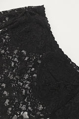 Off Shoulder Lace Bodycon Long Sleeve Tee