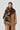 Thick Loop Knit Leopard Pattern Scarf Secondary image