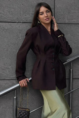 Elegant Long Sleeve Blazer