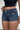 Distressed Low Rise Utility Pocket Denim Shorts Secondary image