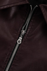 Fashion PU Leather Biker Jacket