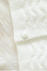 Lace Detail Long Sleeve Cardigan