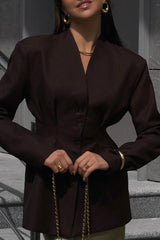 Elegant Long Sleeve Blazer