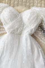 Elegant V-Neck Raglan Sleeve Midi Party Dress