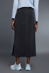 High Waist Split Straight Bodycon Midi Skirt