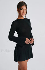 Adalee Mini Graceful Dress Black Dress