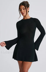 Adalee Mini Graceful Dress Black Dress